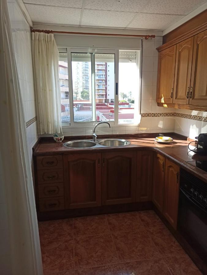 Apartamento 1ª Linea En Playa De Gandia Bagian luar foto