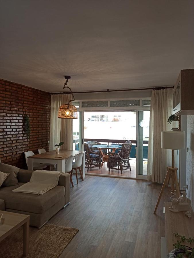 Apartamento 1ª Linea En Playa De Gandia Bagian luar foto